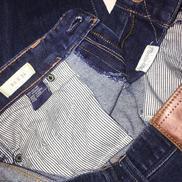 Madewell Rail Straight indigo indigo 24 x 34 - Picture 6 of 8